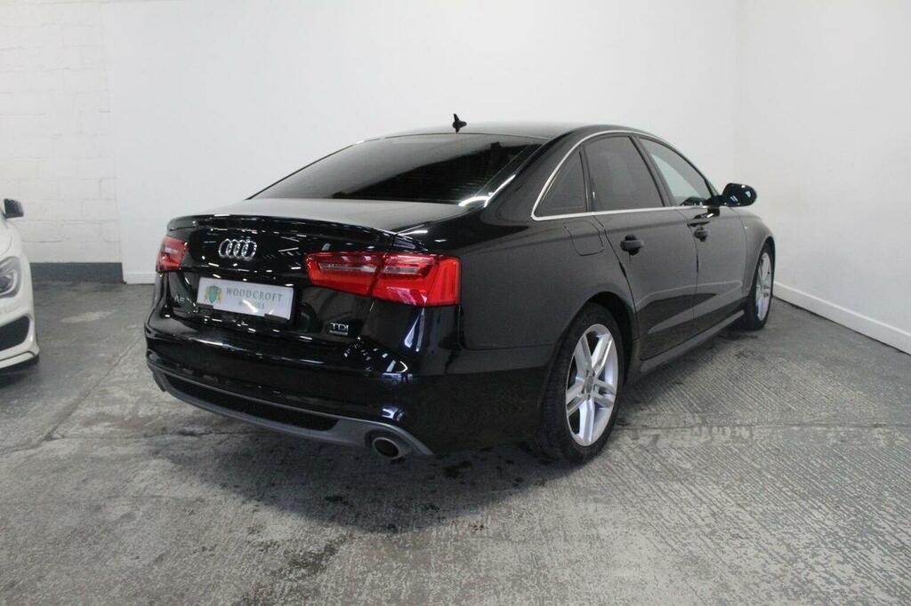 Audi A6 Saloon Saloon 3.0 Tdi V6 S Line S Tronic Quattro Euro 5 Black #6