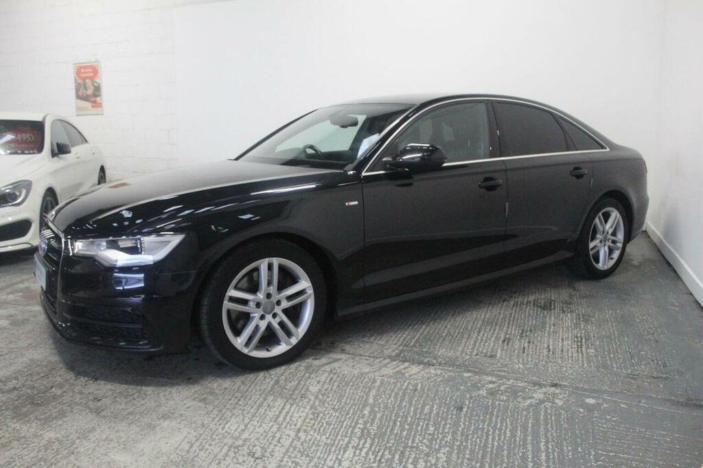Audi A6 Saloon Saloon 3.0 Tdi V6 S Line S Tronic Quattro Euro 5 Black #4