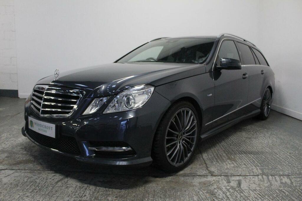 Mercedes-Benz E Class Estate 3.0 E350 V6 Bluetec Sport G-tronic Euro 6 5 LL12UAM Grey #2
