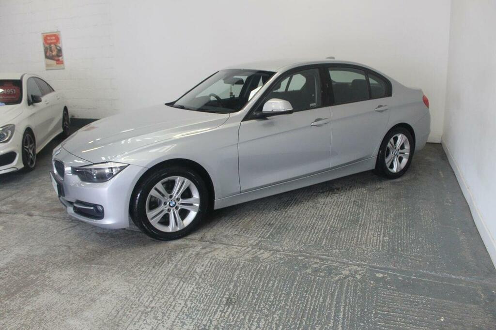 BMW 3 Series Saloon 2.0 320D Sport Euro 5 Ss 2013 YJ63CNX Silver #4