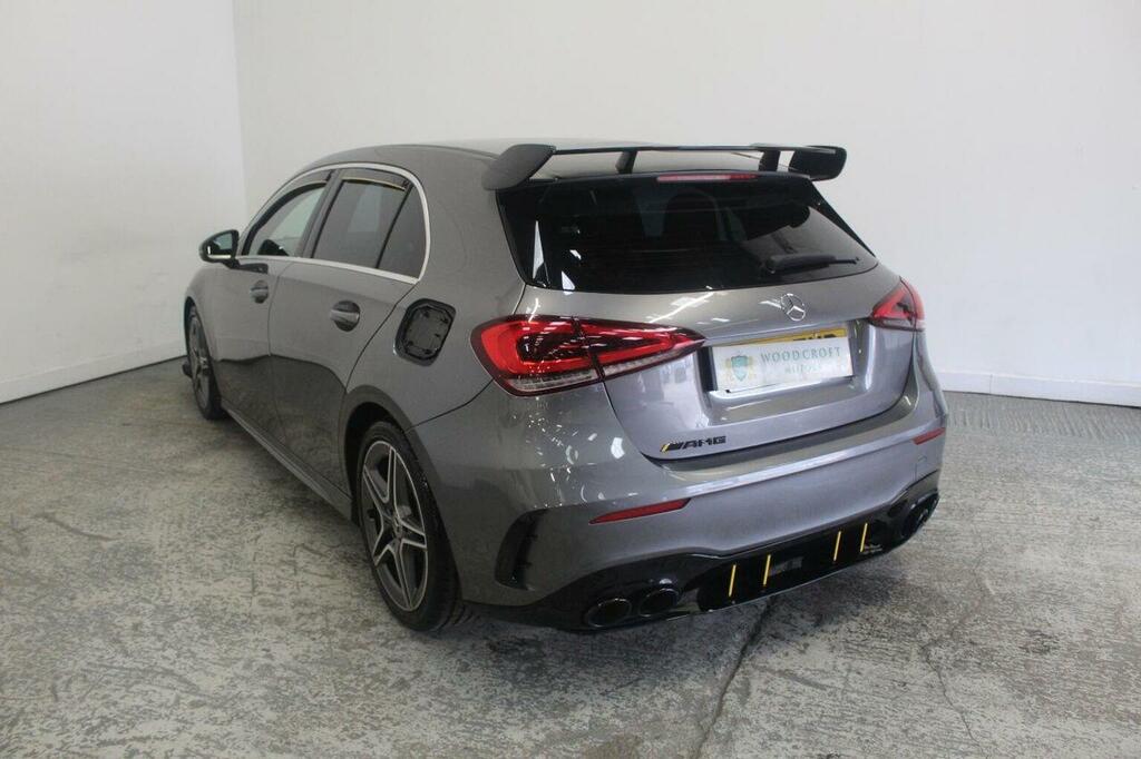 Mercedes-Benz A Class Hatchback 1.5 A180d Amg Line 7G-dct Euro 6 Ss 5 RV68ZYB Grey #5