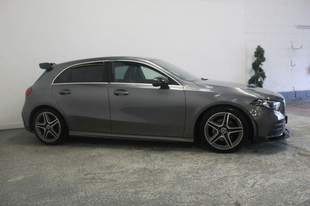 Mercedes-Benz A Class Hatchback 1.5 A180d Amg Line 7G-dct Euro 6 Ss 5 RV68ZYB Grey #3
