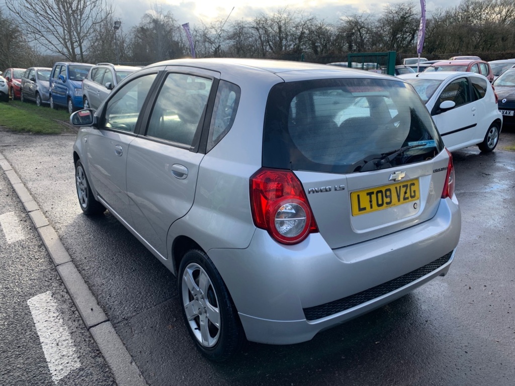 Chevrolet Aveo 1.2 Ls LT09VZG Silver #5