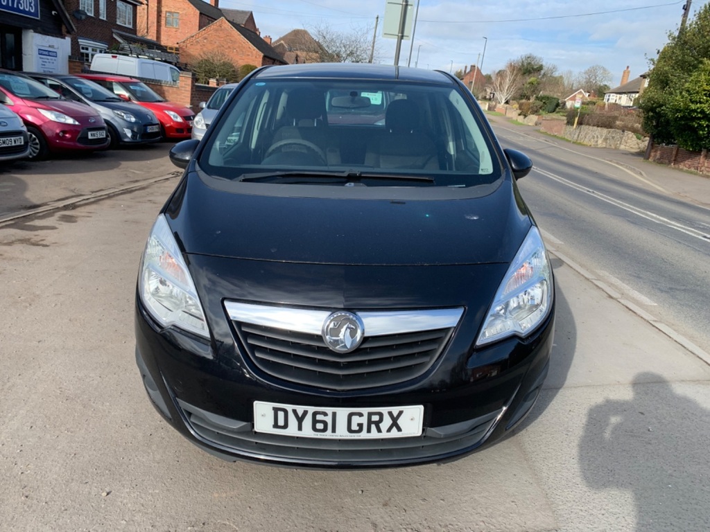 Vauxhall Meriva Exclusiv 1.4T 16V 140 DY61GRX Black #3