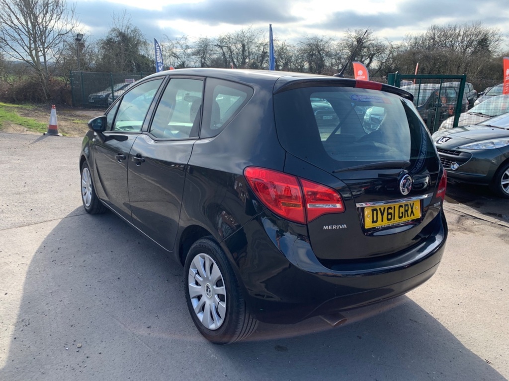 Vauxhall Meriva Exclusiv 1.4T 16V 140 DY61GRX Black #5