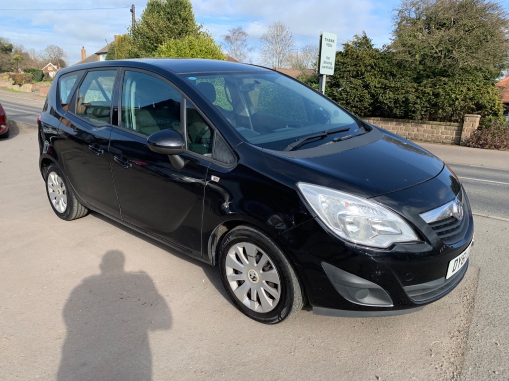 Vauxhall Meriva Exclusiv 1.4T 16V 140 DY61GRX Black #2
