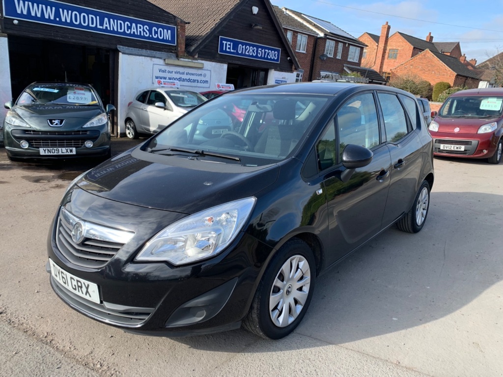 Vauxhall Meriva Exclusiv 1.4T 16V 140 DY61GRX Black #4