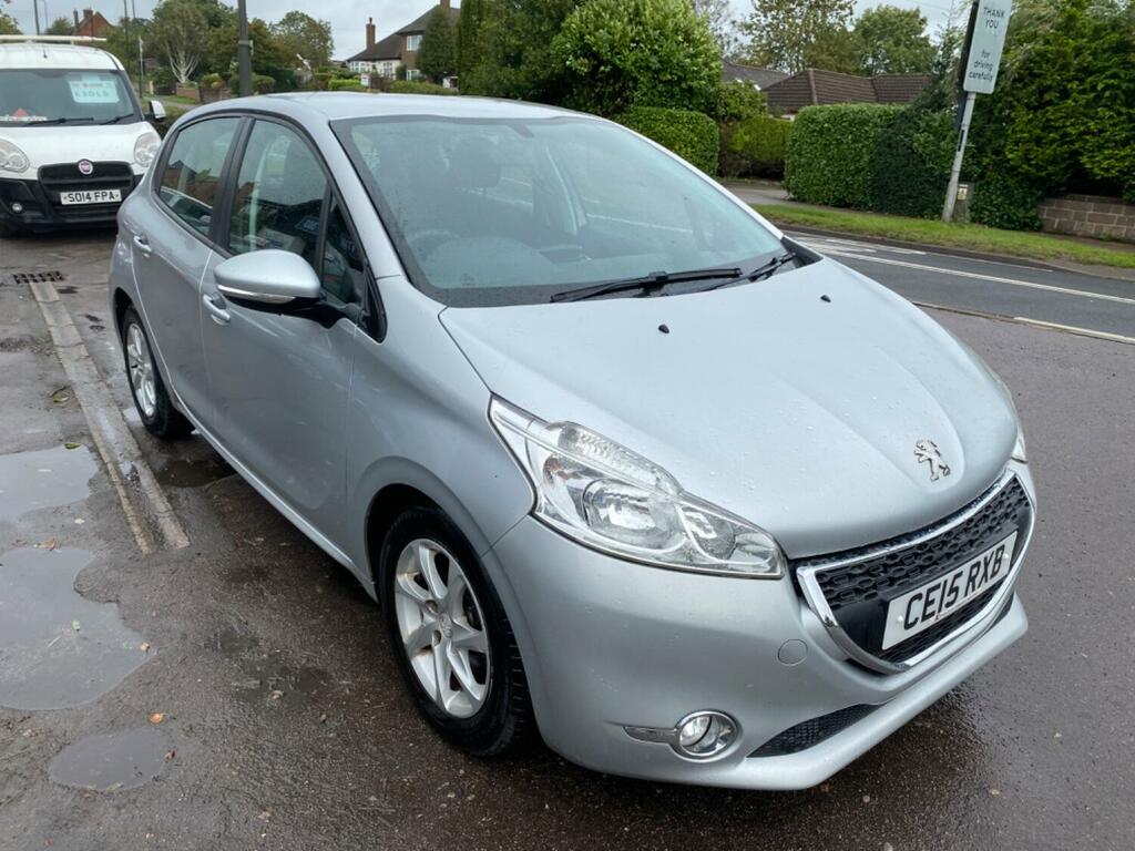 Peugeot 208 1.4 Hdi Active 20 Road Taxfull Service History Silver #2