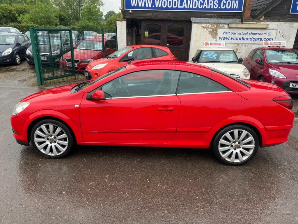 Vauxhall Astra 1.9 Cdti Design Twin Top Convertible Service Hist Red #4