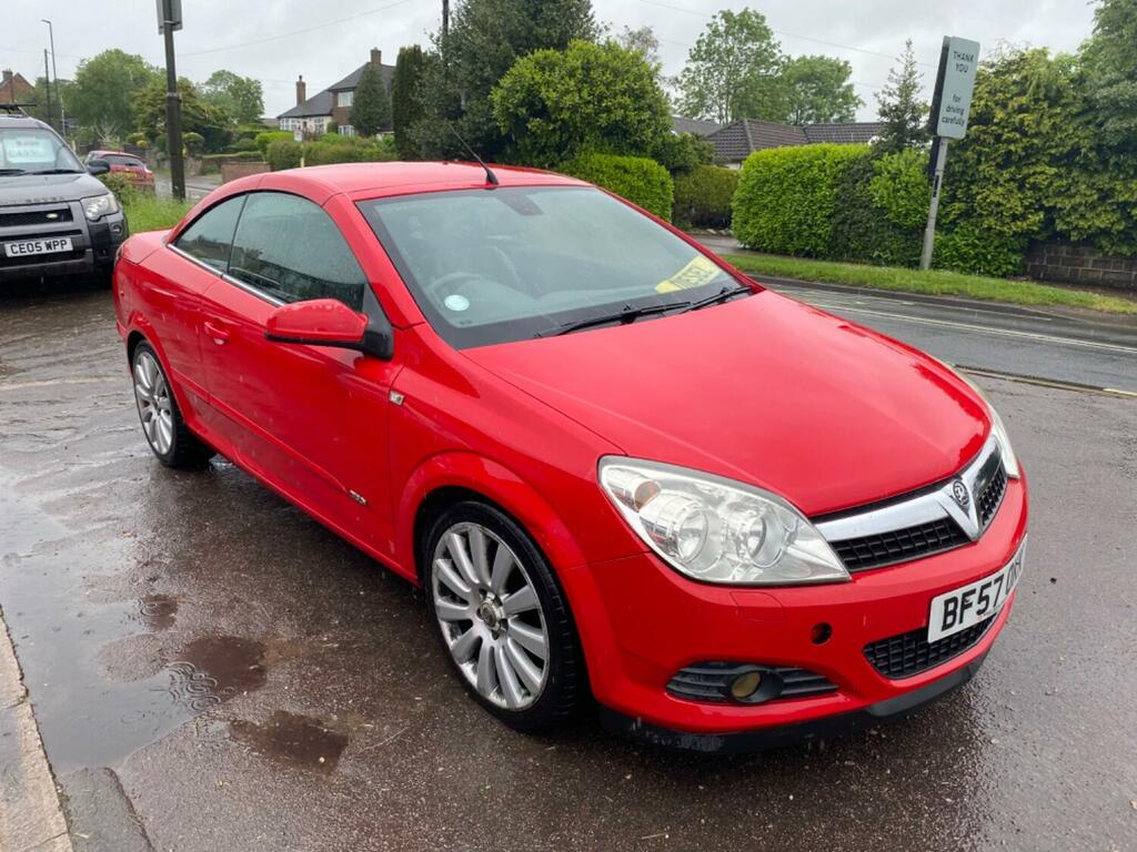 Vauxhall Astra 1.9 Cdti Design Twin Top Convertible Service Hist Red