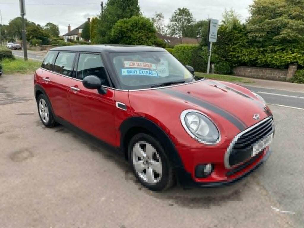 Mini Clubman 2.0 Cooper D Facelift Model20 Road Tax Sat SD16NMV Red #2