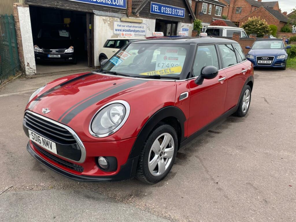 Mini Clubman 2.0 Cooper D Facelift Model20 Road Tax Sat SD16NMV Red #4