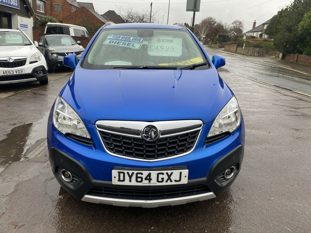 Vauxhall Mokka 1.7 Cdti Exclusiv 4X4 Last Owner 4 Years DY64GXJ Blue #2