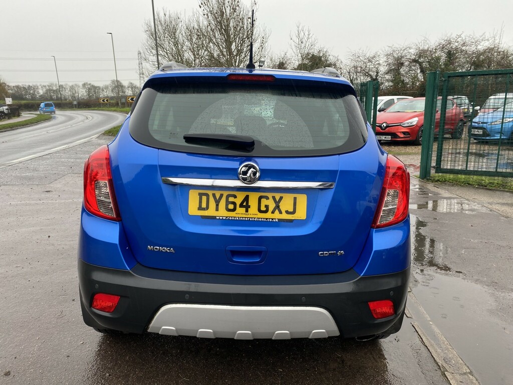 Vauxhall Mokka 1.7 Cdti Exclusiv 4X4 Last Owner 4 Years DY64GXJ Blue #4