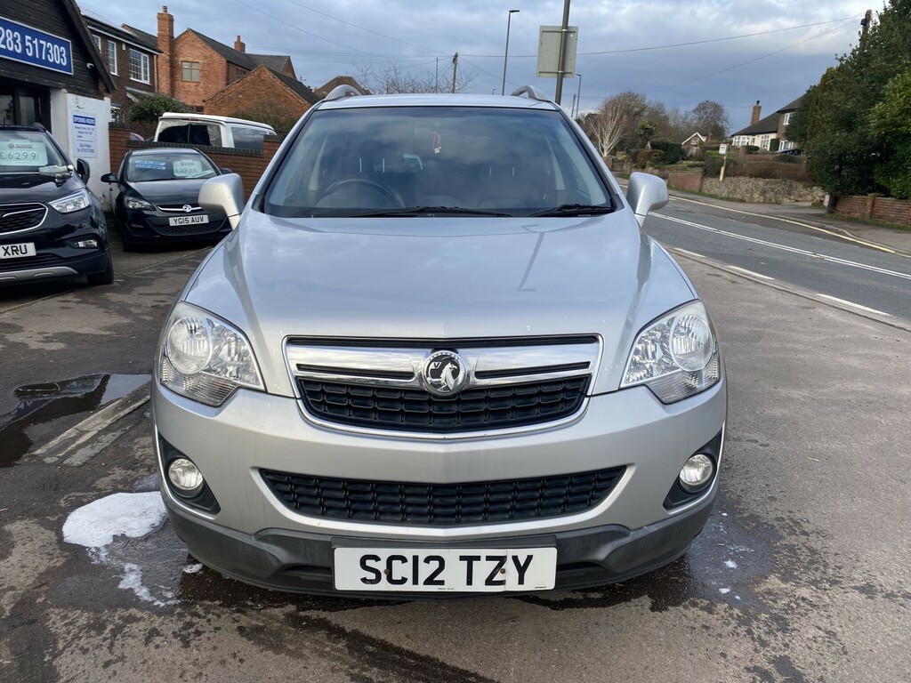 Vauxhall Antara 2.2 Cdti Exclusiv 2Wd Suv Half Leather Privacy SC12TZY Silver #3
