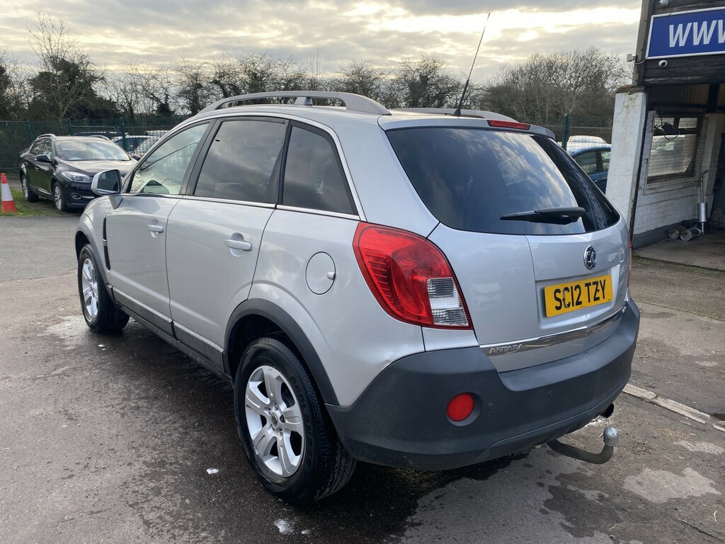 Vauxhall Antara 2.2 Cdti Exclusiv 2Wd Suv Half Leather Privacy SC12TZY Silver #6