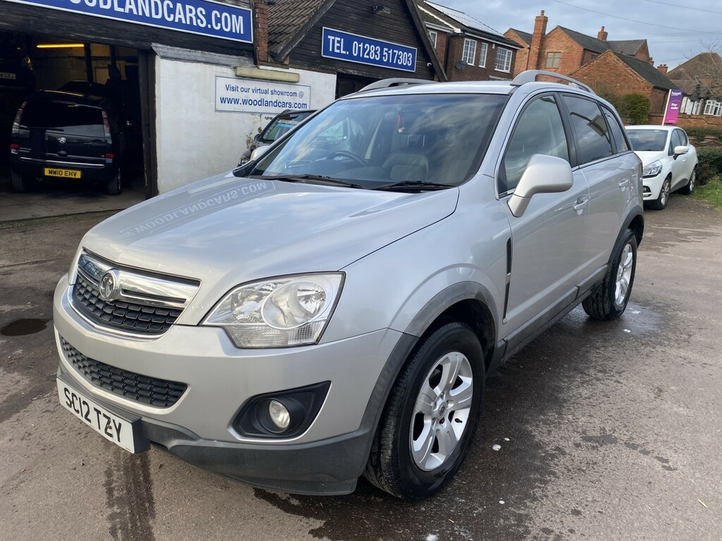 Vauxhall Antara 2.2 Cdti Exclusiv 2Wd Suv Half Leather Privacy SC12TZY Silver #4