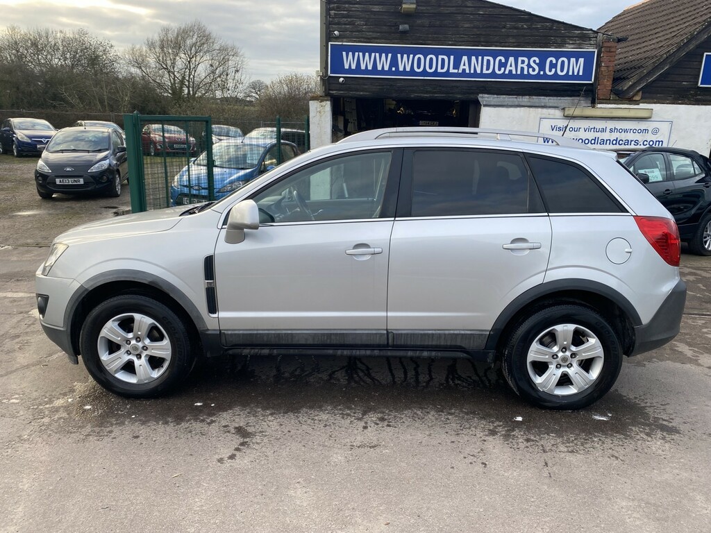 Vauxhall Antara 2.2 Cdti Exclusiv 2Wd Suv Half Leather Privacy SC12TZY Silver #5