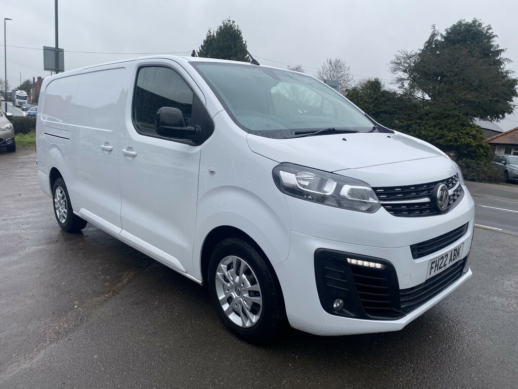 Vauxhall Vivaro 1.5 Turbo D 2900 Sportive No Vat Brand New Eng FH22ABK White #2