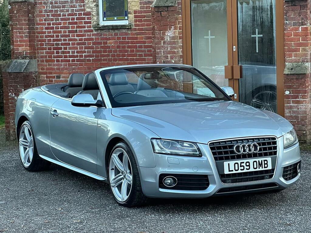 Audi A5 A5 Cabriolet 2.7 Tdi V6 S Line Multitronic Euro 5 Silver