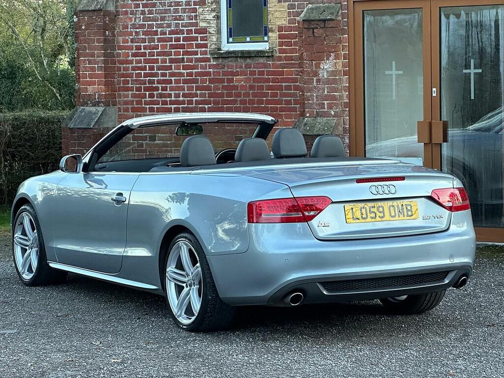 Audi A5 A5 Cabriolet 2.7 Tdi V6 S Line Multitronic Euro 5 Silver #6