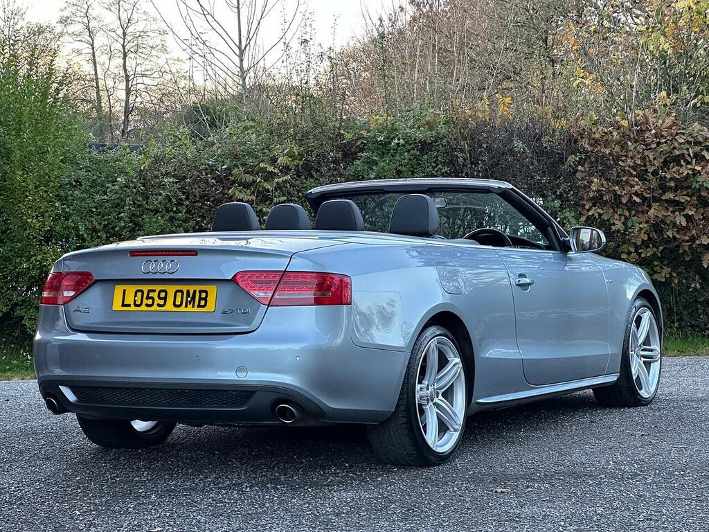 Audi A5 A5 Cabriolet 2.7 Tdi V6 S Line Multitronic Euro 5 Silver #3