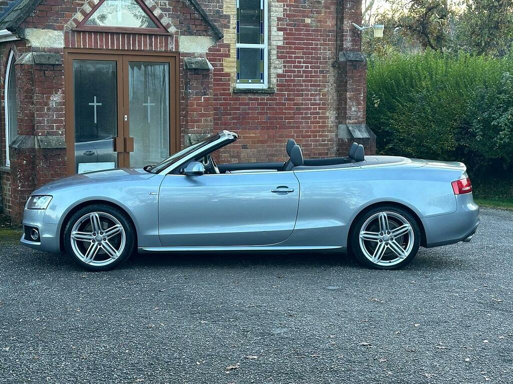 Audi A5 A5 Cabriolet 2.7 Tdi V6 S Line Multitronic Euro 5 Silver #5