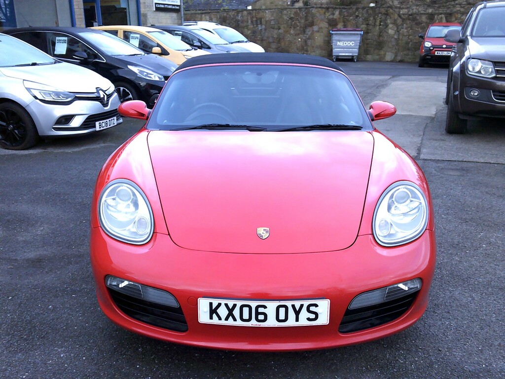 Porsche Boxster 2.7 987 Convertible 229 Gkm, 2 Red