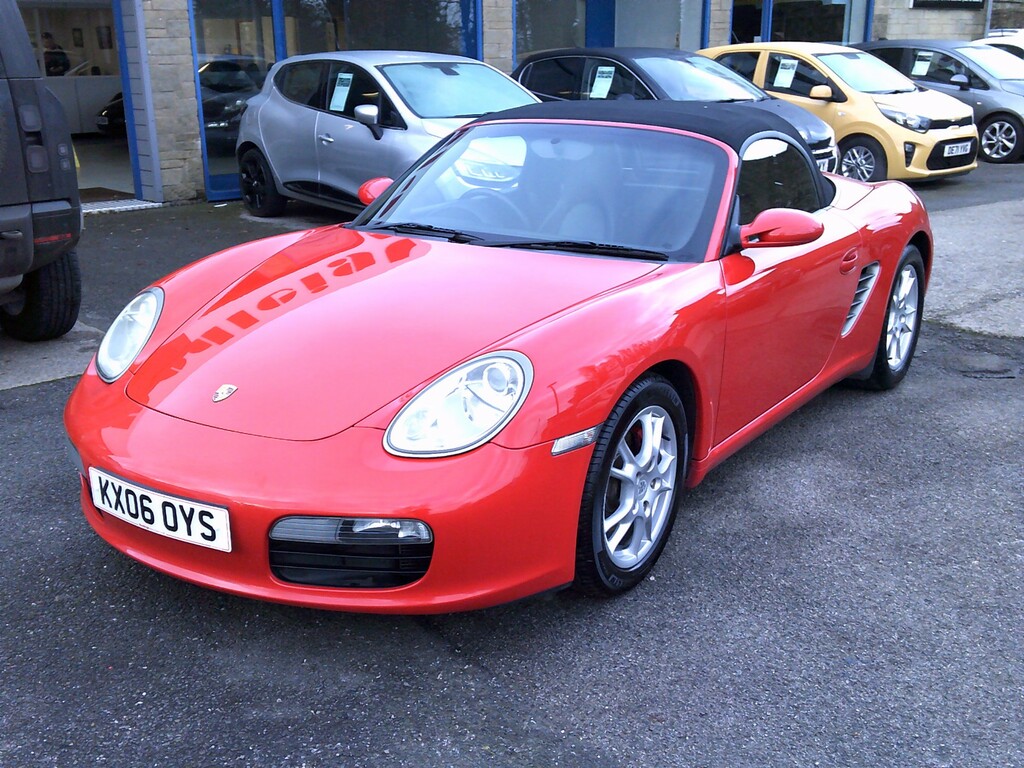 Porsche Boxster 2.7 987 Convertible 229 Gkm, 2 Red #2