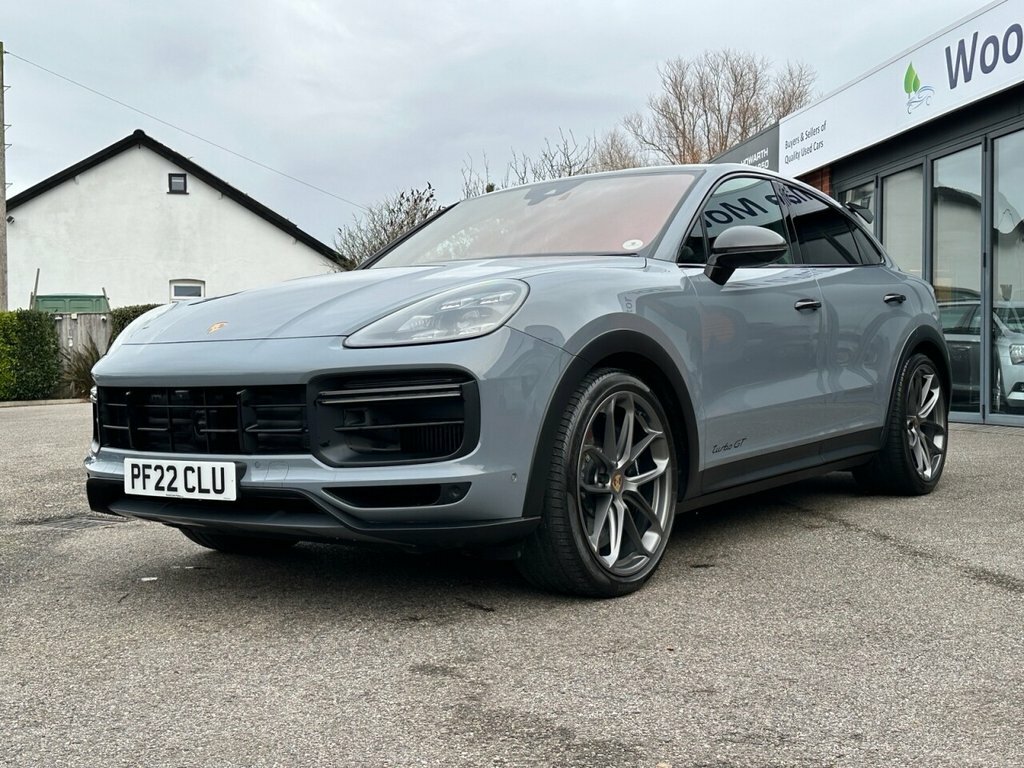 Porsche Cayenne 2022 4.0T V8 Turbo Gt Coupe Tiptronics PF22CLU Grey #3