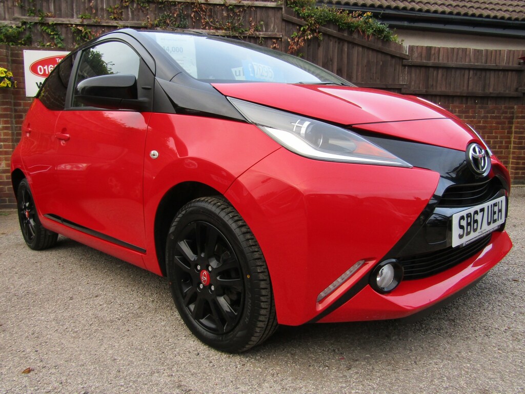 Toyota Aygo 1.0 Vvt-i X-cite 4 Red Bi-tone One Former Keeper O SB67UEH Red #4
