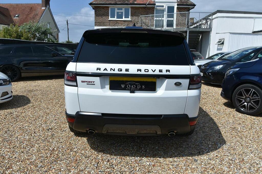 Land Rover Range Rover Sport 3.0 Sd V6 Hse Dynamic 4Wd Euro 6 Ss YW67EHJ White #5