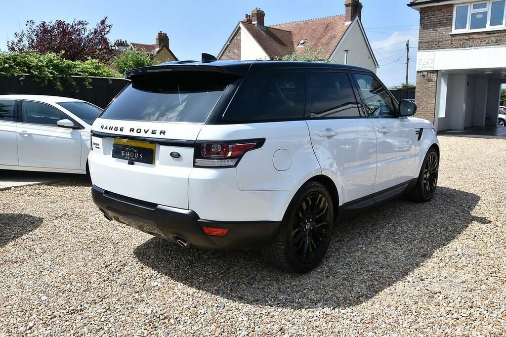 Land Rover Range Rover Sport 3.0 Sd V6 Hse Dynamic 4Wd Euro 6 Ss YW67EHJ White #4