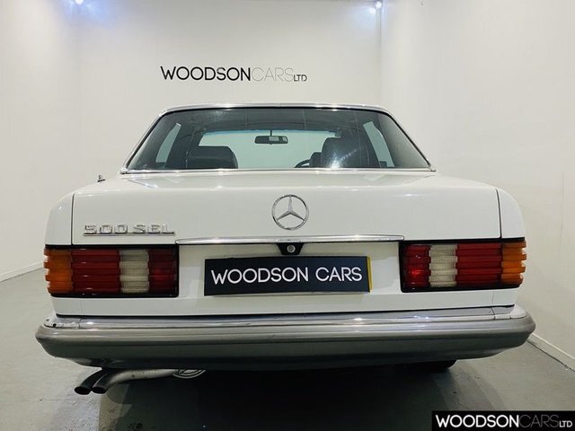 Mercedes-Benz 500 Saloon Blue #28