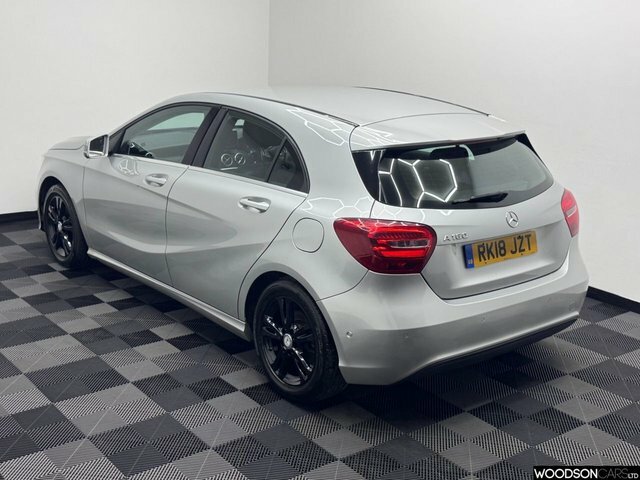 Mercedes-Benz A Class 2018 1.6 A160 Se Executive Hatchback RK18JZT Silver #2