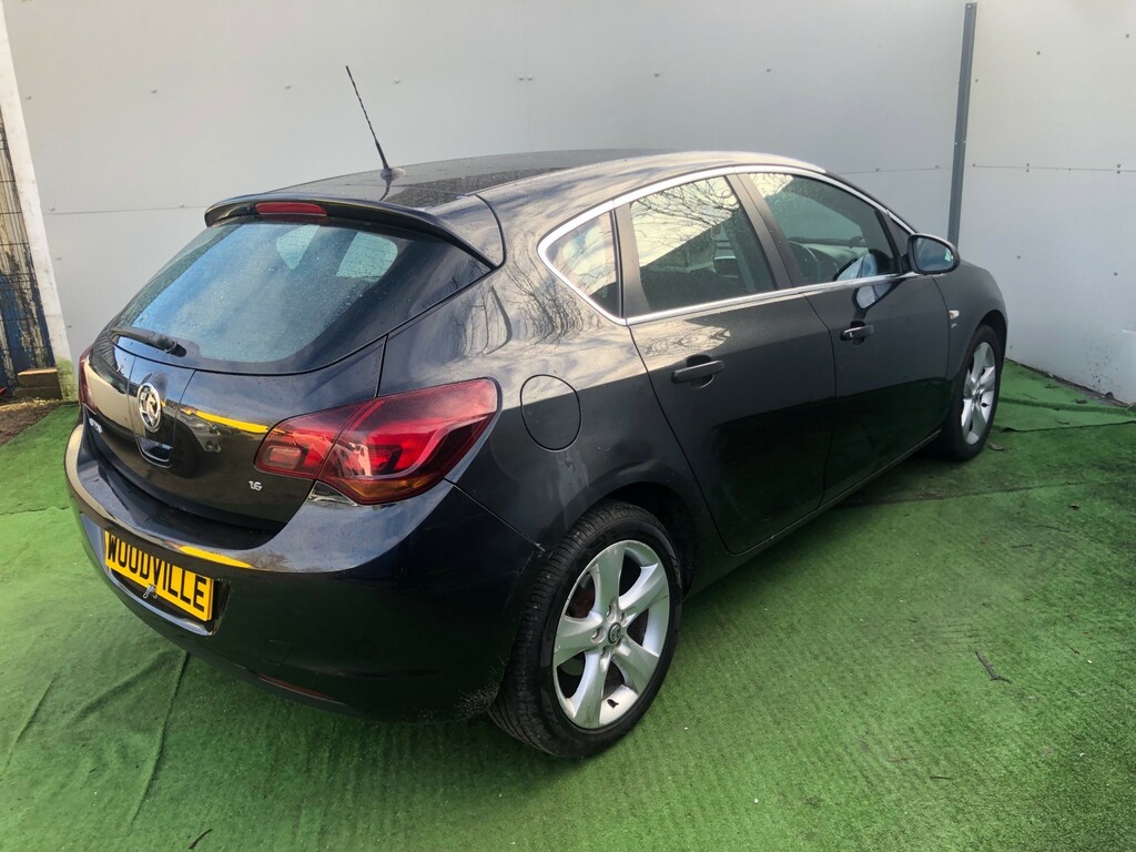 Vauxhall Astra Sri SG12OAU Black #3