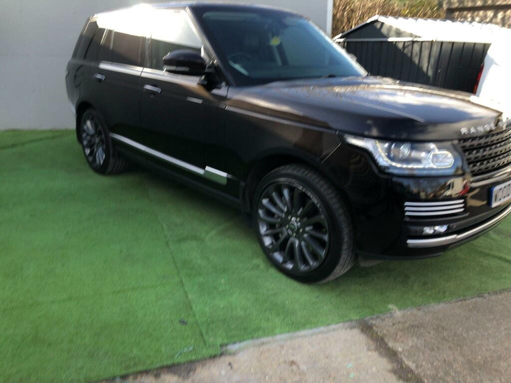 Land Rover Range Rover Vogue Se Tdv6 R99OVR Black #4
