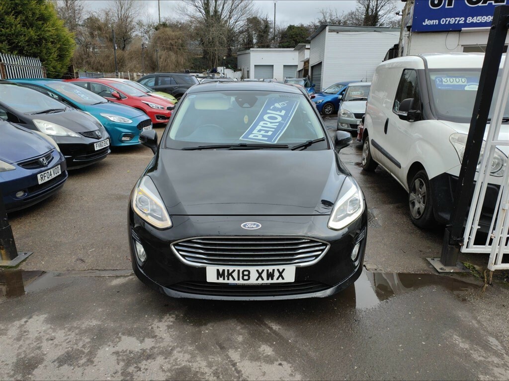 Ford Fiesta 1.0T Ecoboost Titanium Euro 6 Ss MK18XWX Black #2