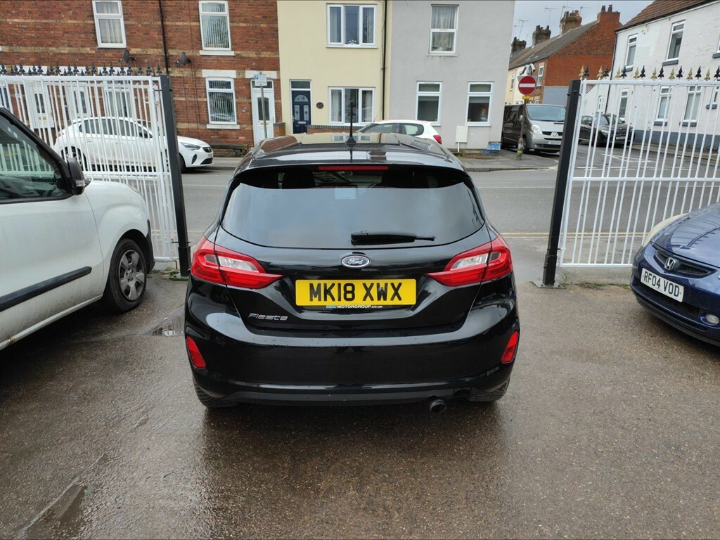 Ford Fiesta 1.0T Ecoboost Titanium Euro 6 Ss MK18XWX Black #5