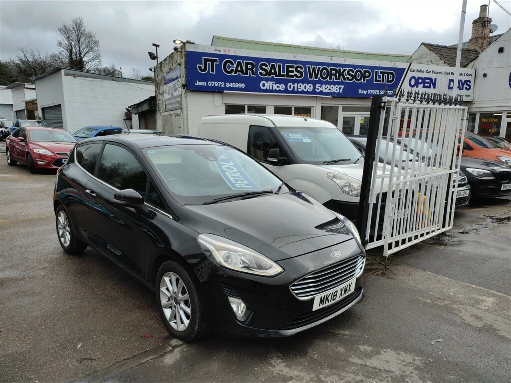 Ford Fiesta 1.0T Ecoboost Titanium Euro 6 Ss Black