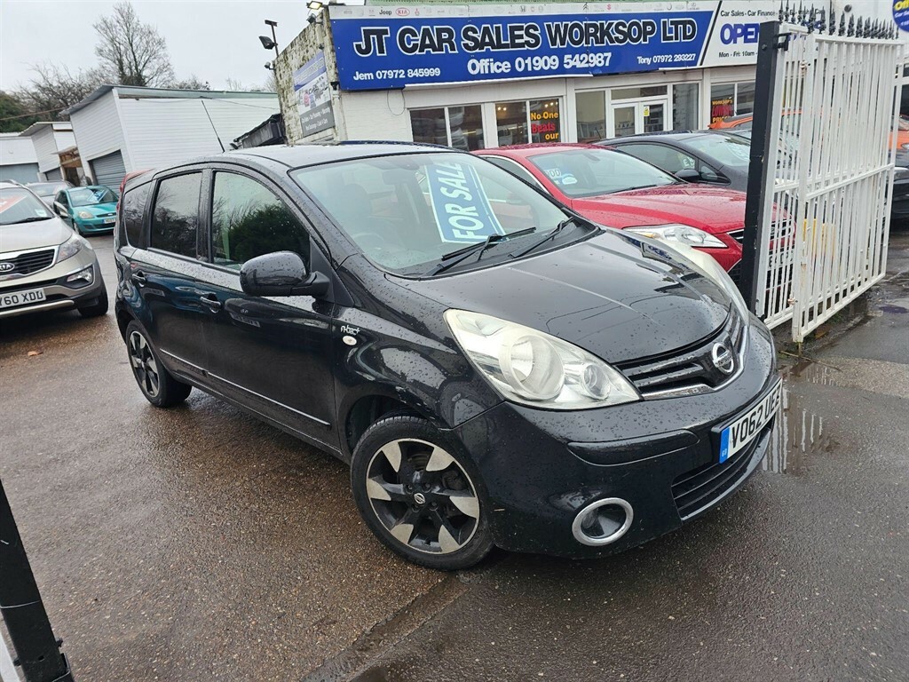 Nissan Note 1.4 16V N-tec Euro 5 VO62UEZ Black #4