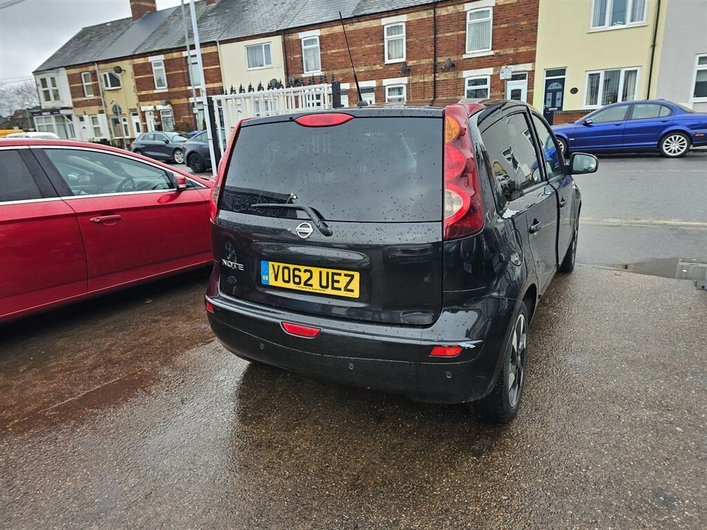 Nissan Note 1.4 16V N-tec Euro 5 VO62UEZ Black #6