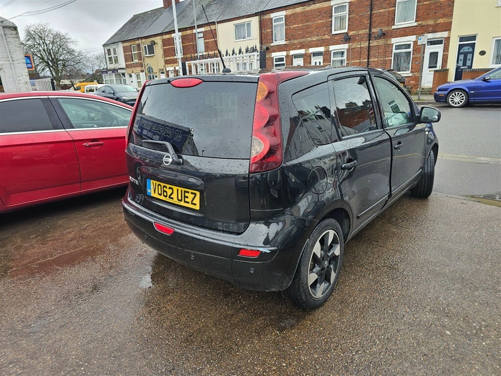 Nissan Note 1.4 16V N-tec Euro 5 VO62UEZ Black #5