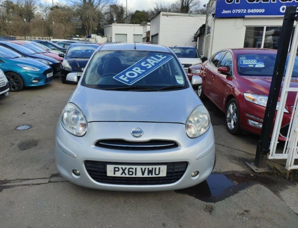 Nissan Micra 1.2 12V Acenta Euro 5 PX61VWU Silver #3