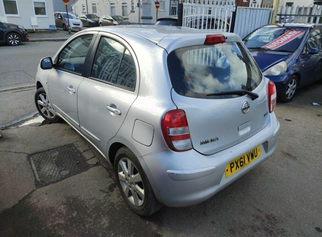 Nissan Micra 1.2 12V Acenta Euro 5 PX61VWU Silver #4
