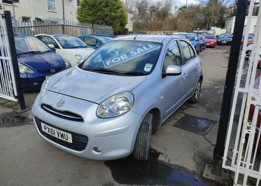 Nissan Micra 1.2 12V Acenta Euro 5 PX61VWU Silver #2