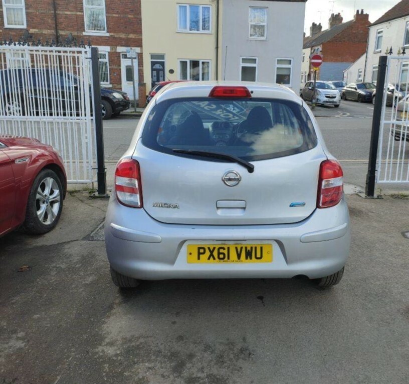 Nissan Micra 1.2 12V Acenta Euro 5 PX61VWU Silver #5
