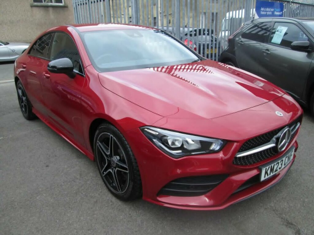 Mercedes-Benz CLA Class 1.3 Cla200 Amg Line Executive Coupe 7G-dct Euro Red #2
