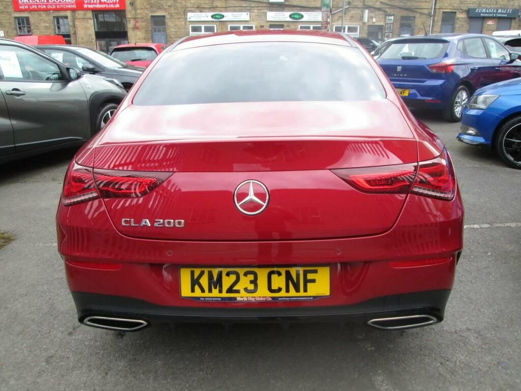 Mercedes-Benz CLA Class 1.3 Cla200 Amg Line Executive Coupe 7G-dct Euro Red #6