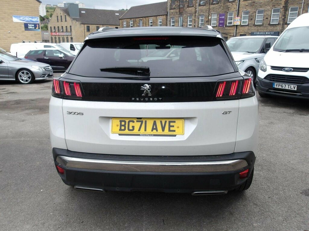 Peugeot 3008 1.2 Puretech Gt Premium Eat Euro 6 Ss BG71AVE White #6